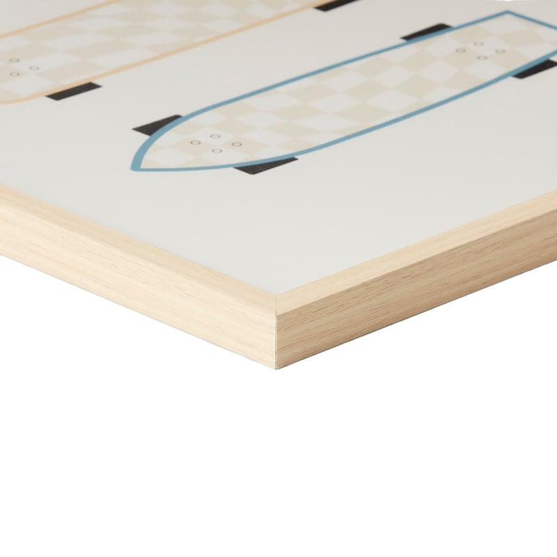 Skateboard Check Wall Art