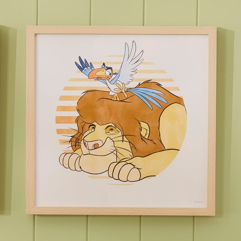 Disney The Lion King Mufasa & Zazu Wall Art