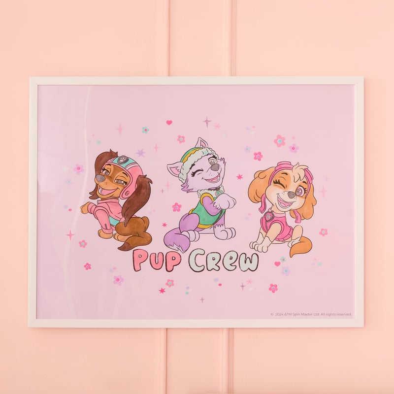 Paramount Paw Patrol Besties Pup Crew Wall Art