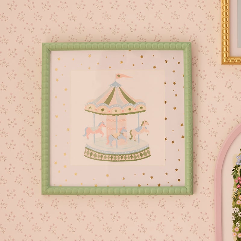 Heirloom Carousel Wall Art