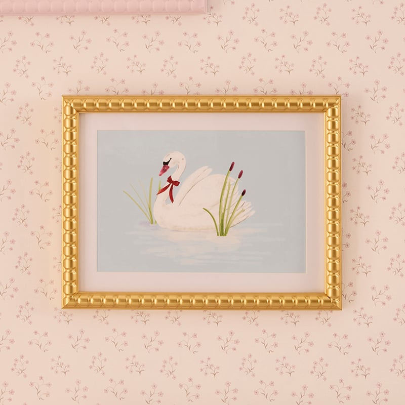 Heirloom Graceful Swan Wall Art