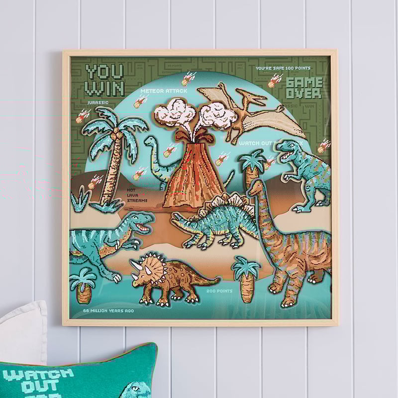 Gaming Dinos Wall Art