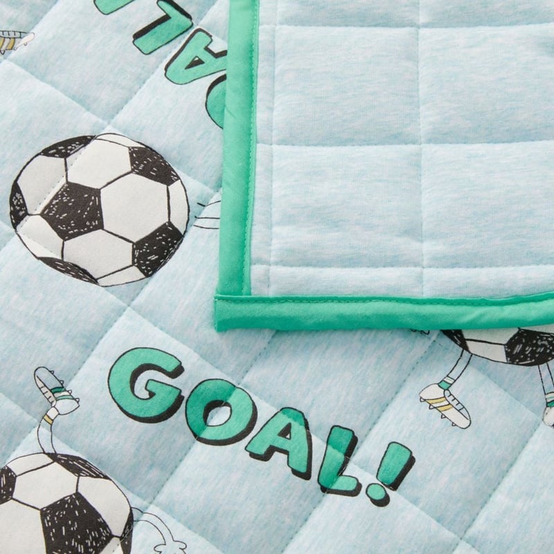Shoot For Your Goals Jersey Quilted Sleeping Bag