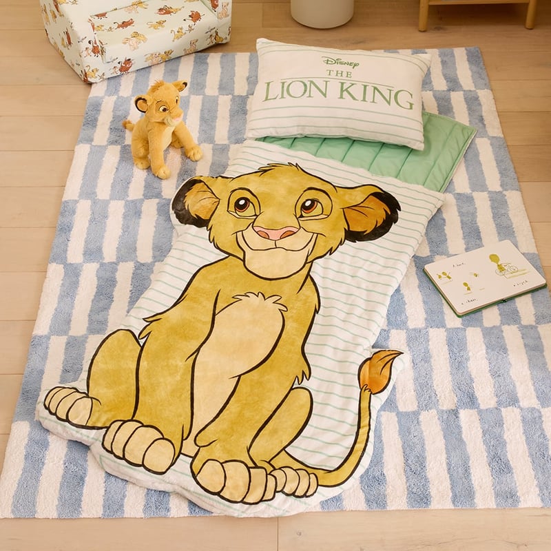 Disney The Lion King Simba Shaped Sleeping Bag