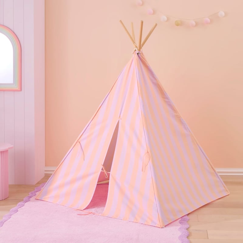 Lilac Stripe Teepee