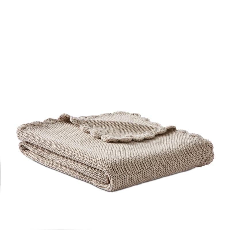 Lennox Natural Organic Cotton Baby Blanket