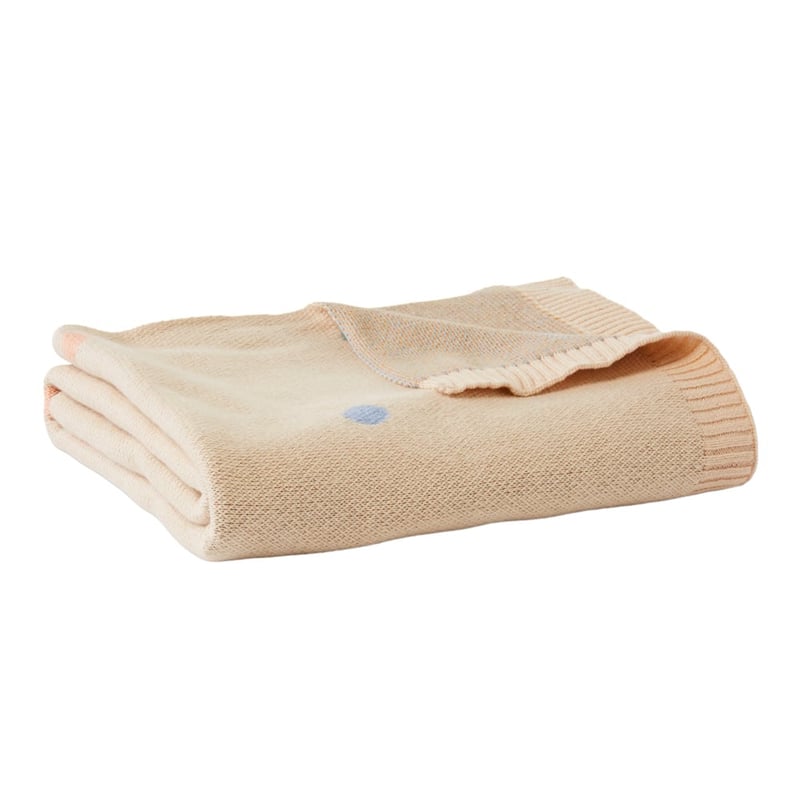 Novelty Cotton Polka Dot Baby Blanket