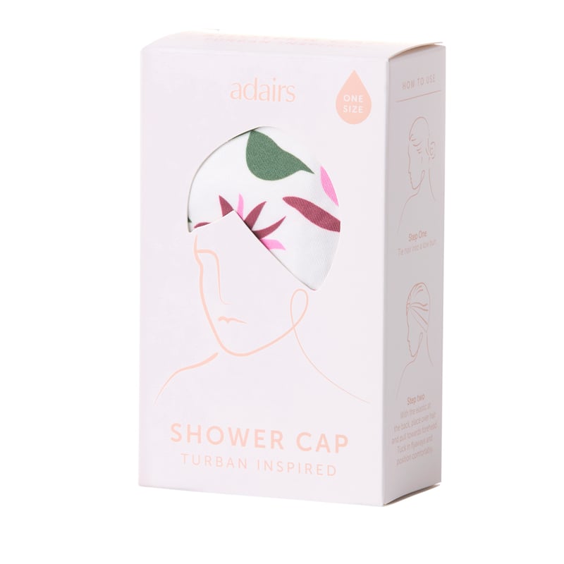Fuchsia Floral Printed Shower Cap