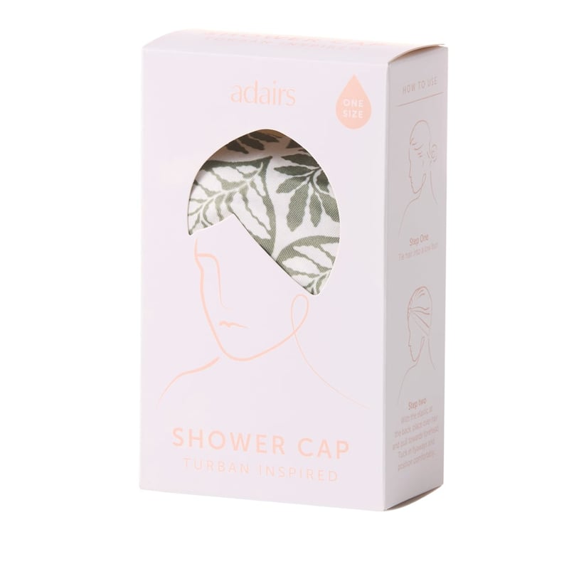 Leaf Geo Printed Shower Cap