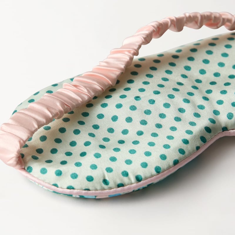 Pure Silk Libertine Spot Eye Mask