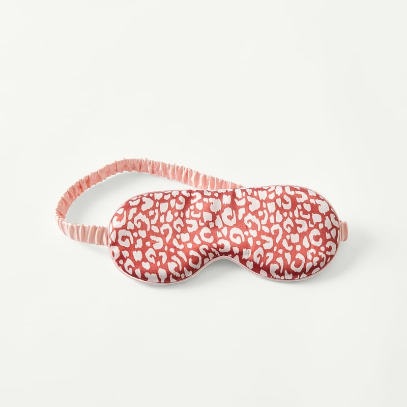 Pure Silk Sorrento Leopard Eye Mask