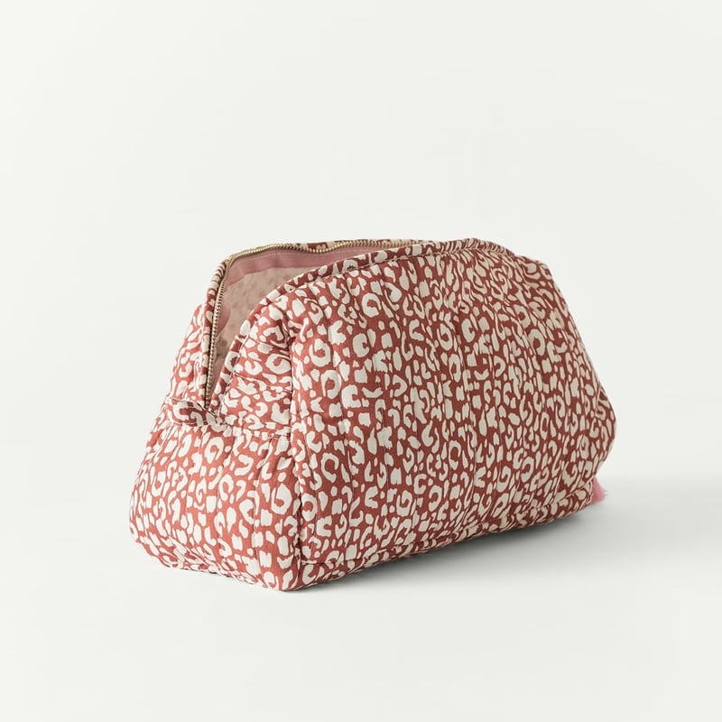 Sorrento Leopard Cosmetic Bag