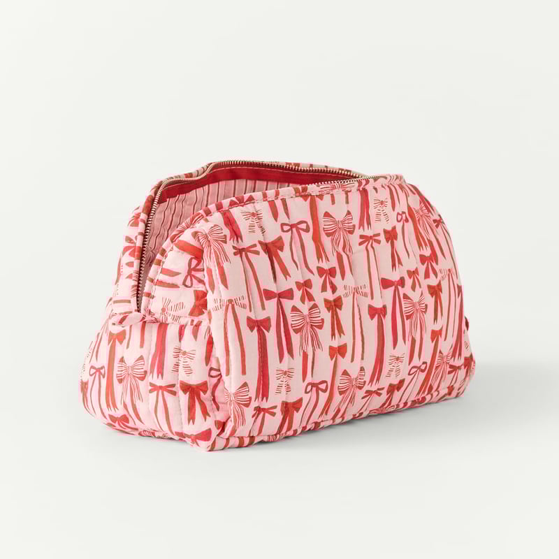 Summer Bows Cosmetic Bag