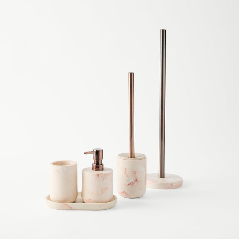 Orion Natural Marble Bathroom Accessories
