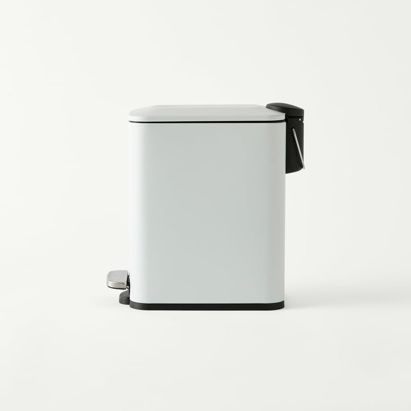 Slimline White Dust Bin