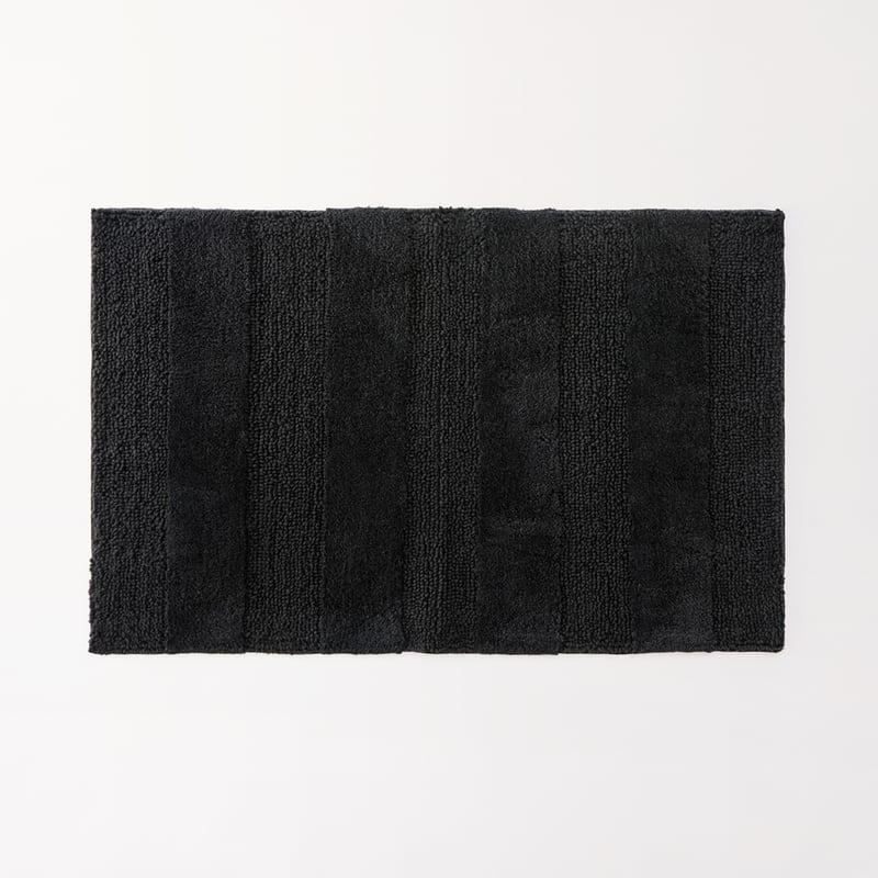 Morgan Black Bath Mat