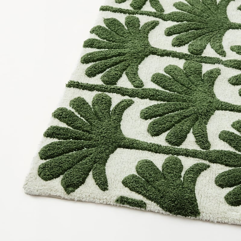 Nature's Resort Spinach & Natural Bath Mat