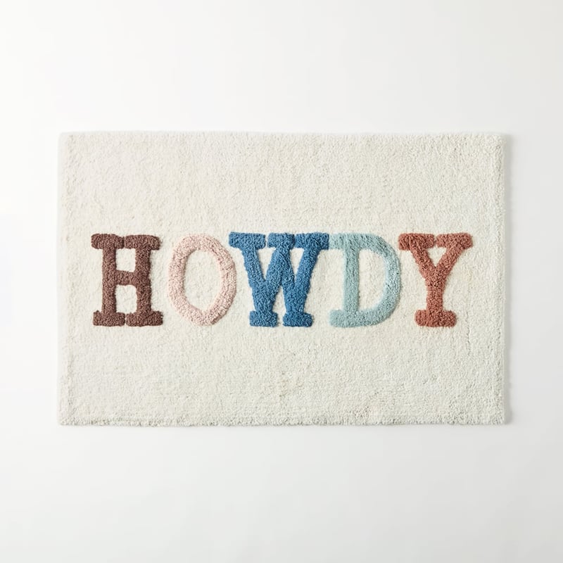 Howdy Natural Multi Bath Mat