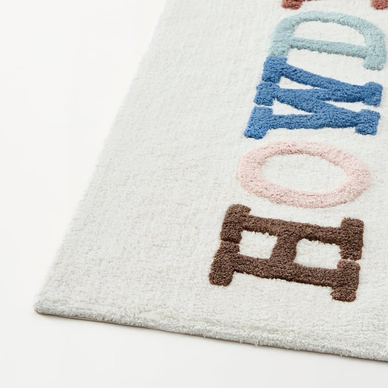 Howdy Natural Multi Bath Mat