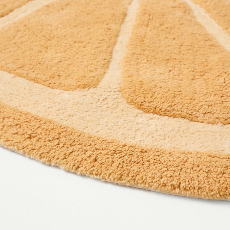 Citrus Lemon Bath Mat