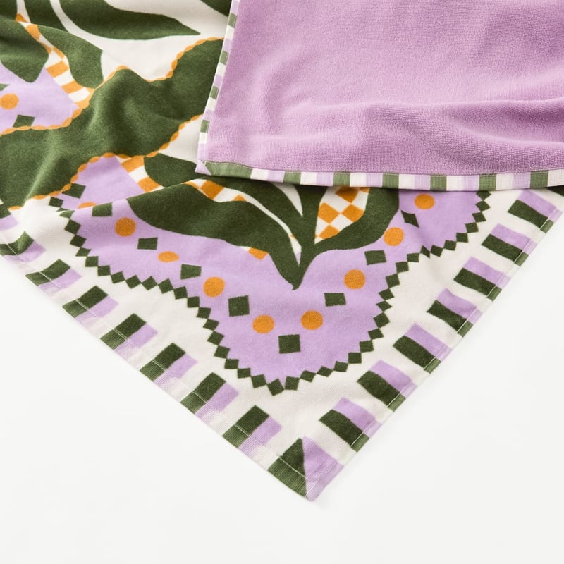  Paradise Luxe Velour Beach Towel