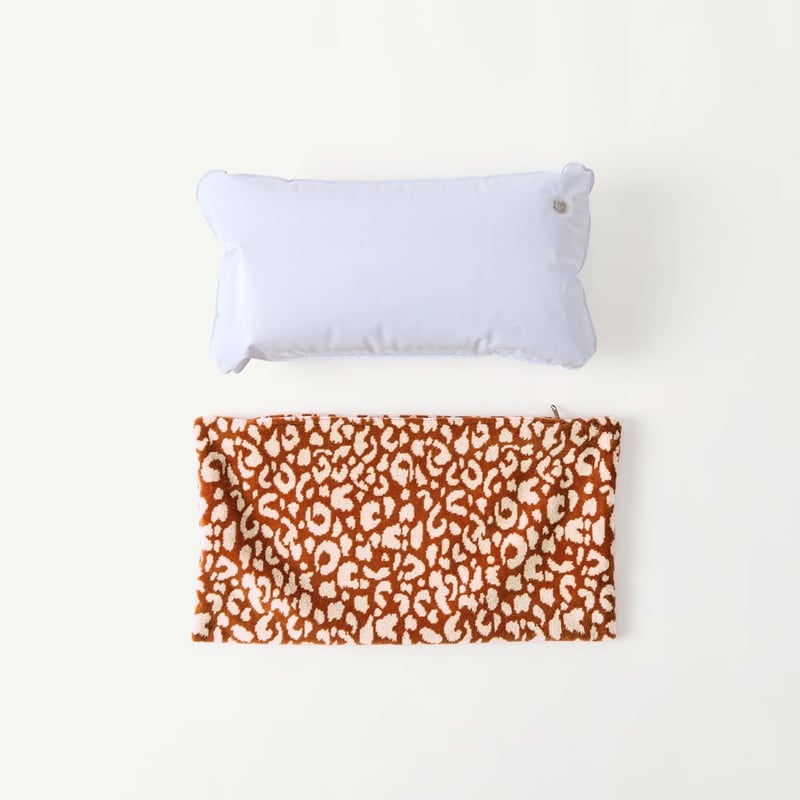 Sorrento Leopard Inflatable Beach Pillow