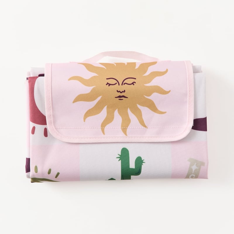 Coastal Girl Picnic Rug