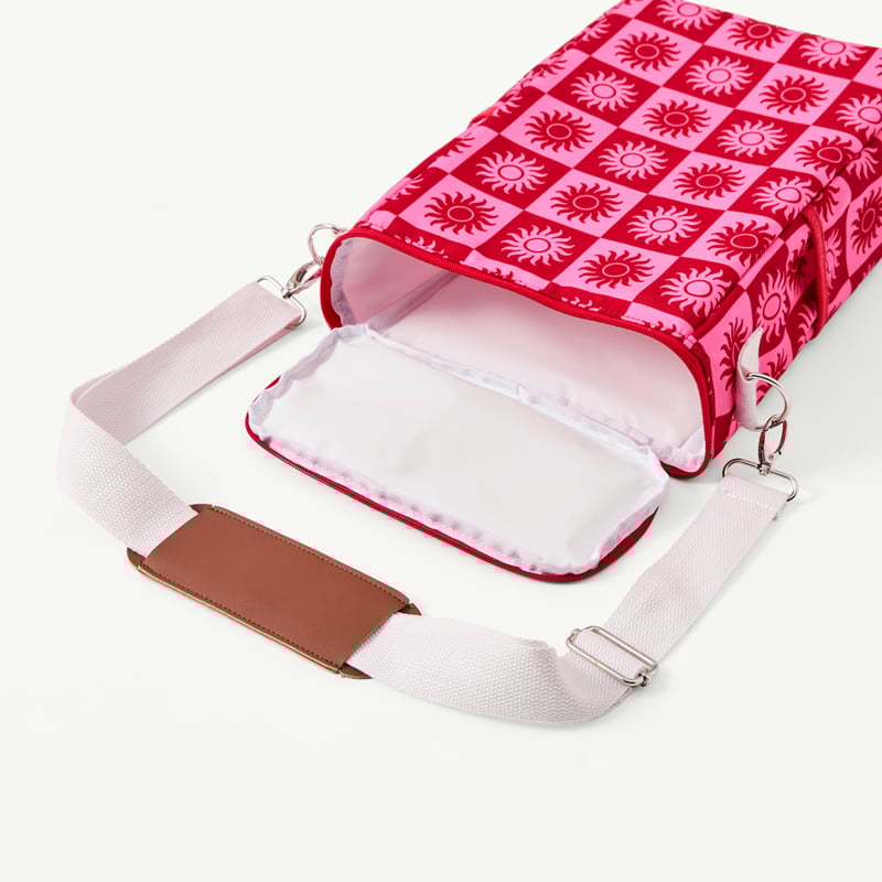 Sundown Pink Wine Cooler Bag