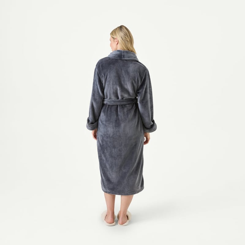 Ultra Soft Charcoal Bathrobe