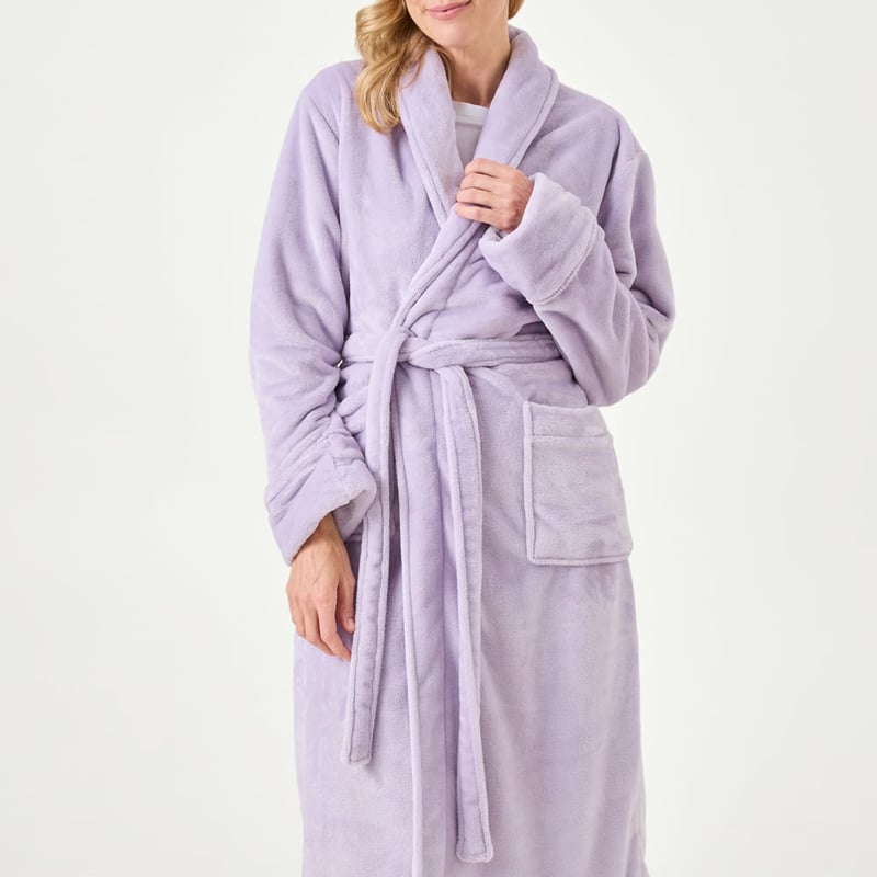 Ultra Soft Lilac Bathrobe