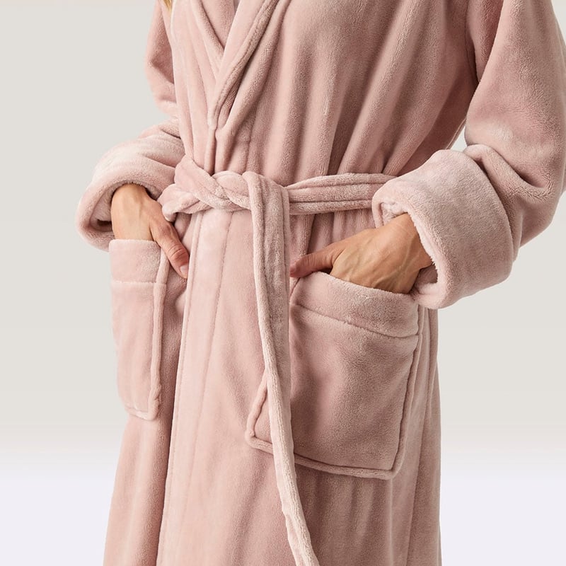 Ultra Soft Rose Bathrobe