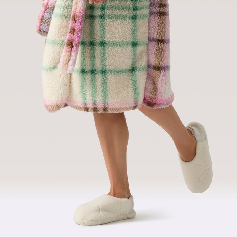 Cosy Natural Mule Slipper
