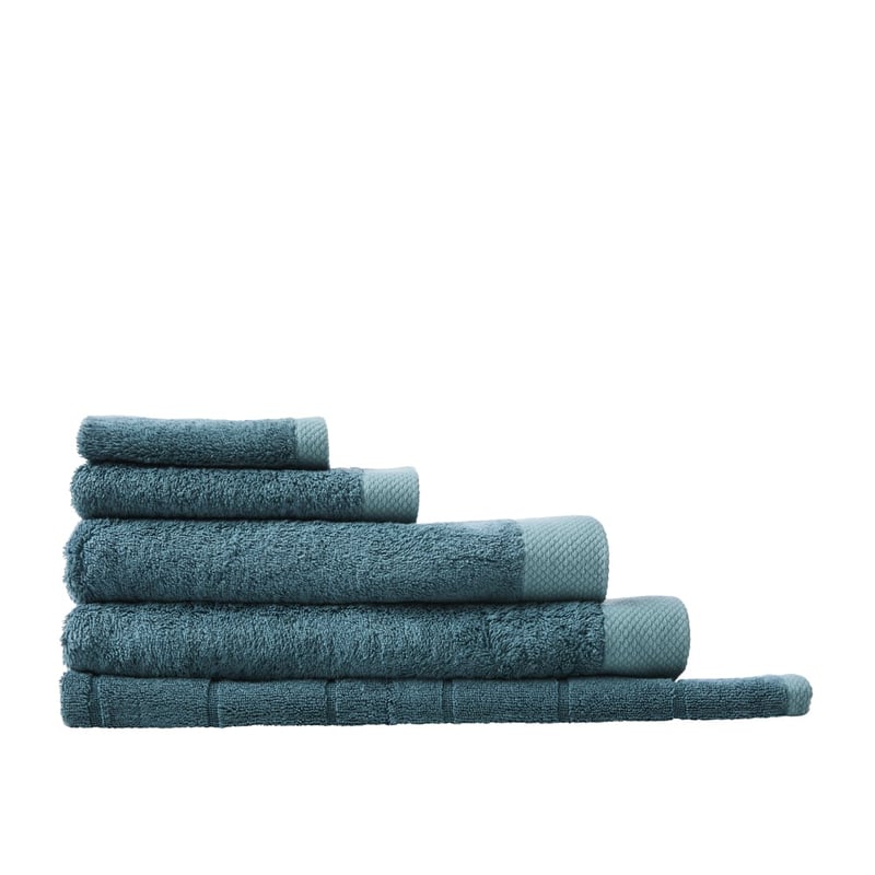 Navara Teal Cotton Bamboo Towel Range