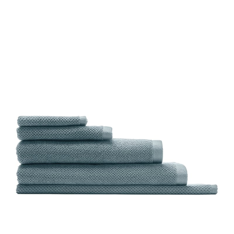 Comfort Collection Textured Sea Blue Towel Range
