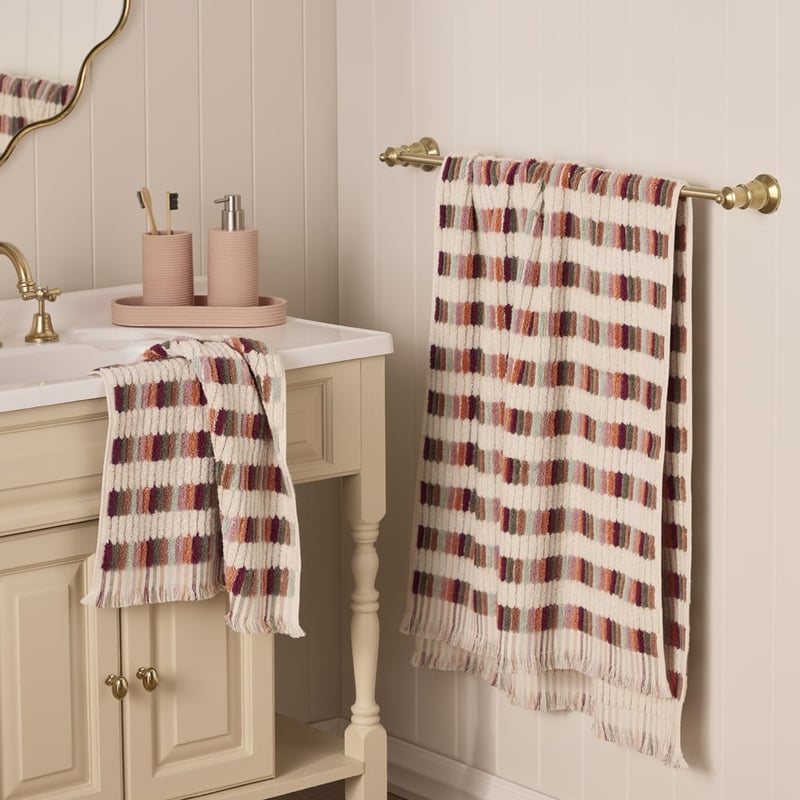 European Willow Cottage Multi Turkish Cotton Towel Range