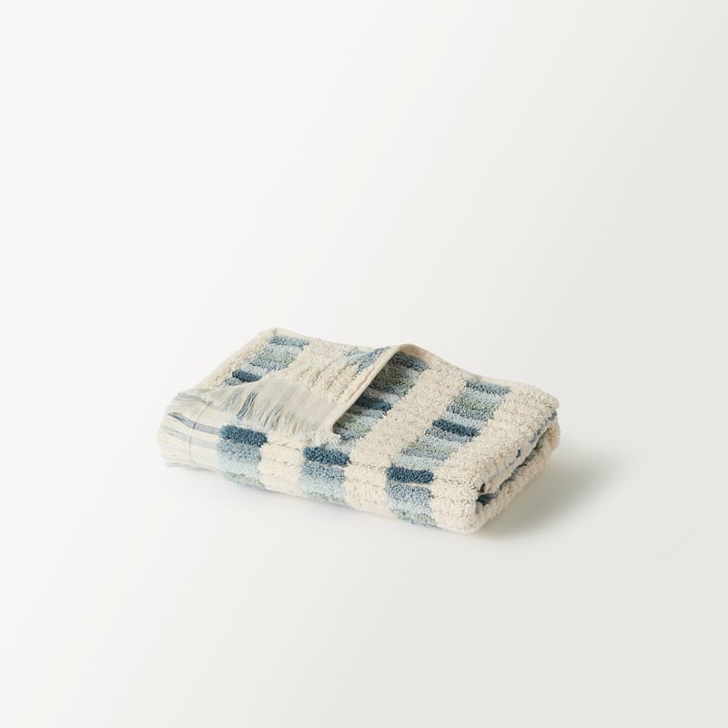 European Willow Sea Blue Multi Turkish Cotton Towel Range