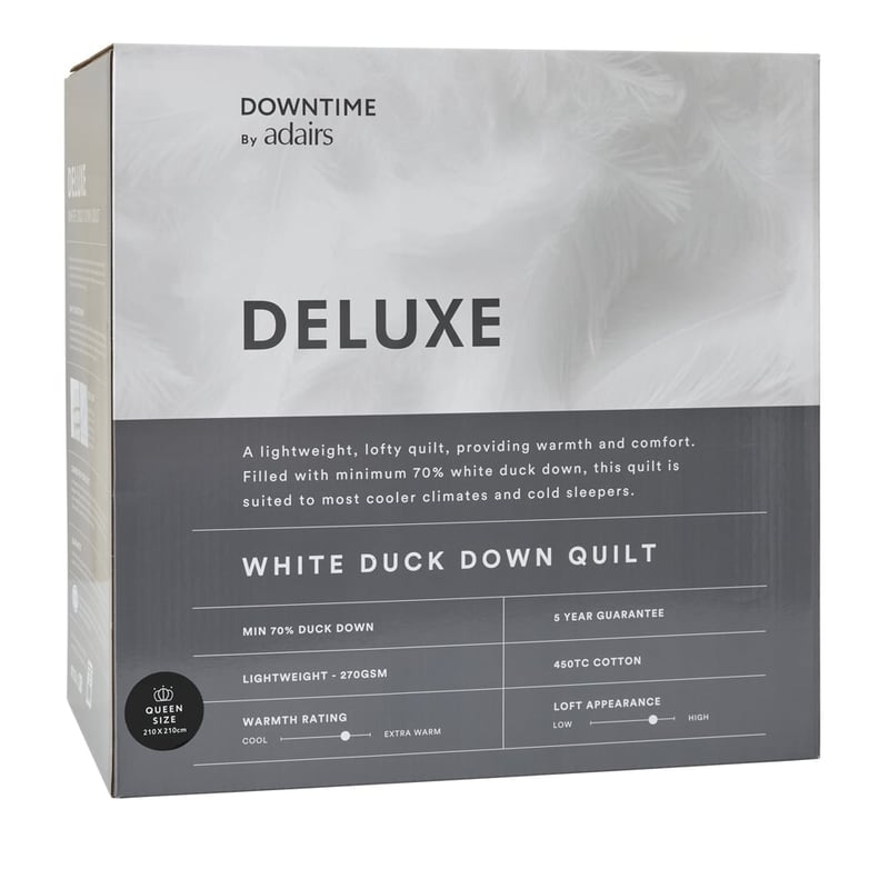 Deluxe Duck Down Quilt 