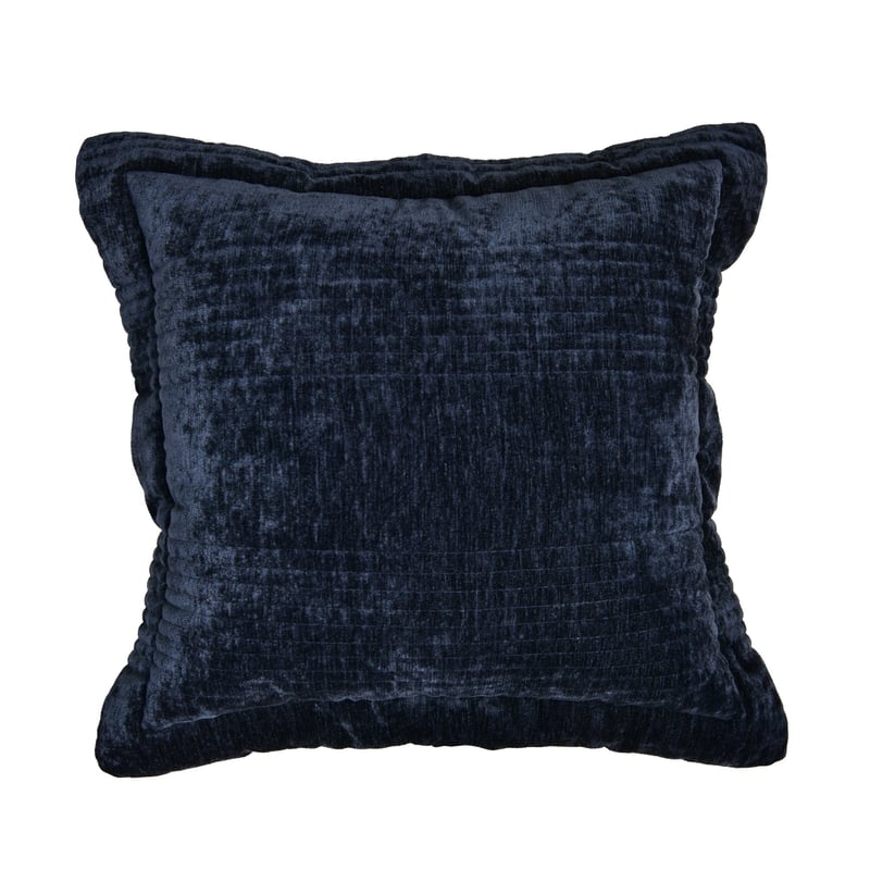 Cyrano Indigo Velvet Coverlet Set