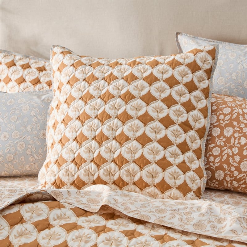 Aasha Sandstorm Quilted Pillowcases