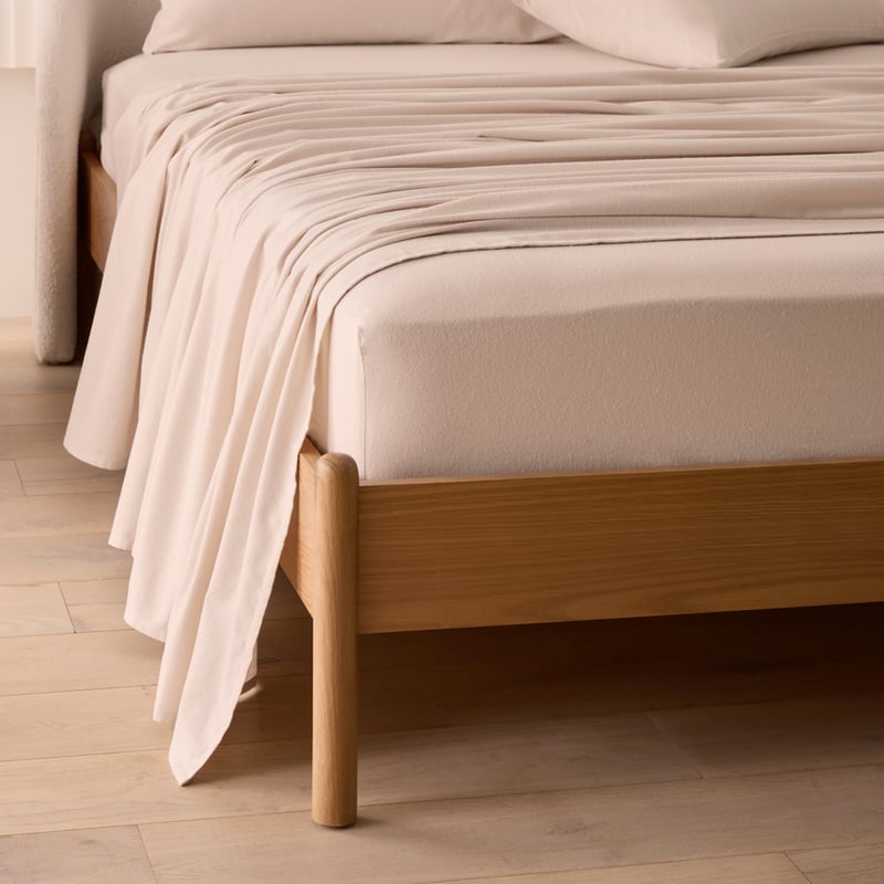 Flannelette Plain Dye Sand Sheet Set