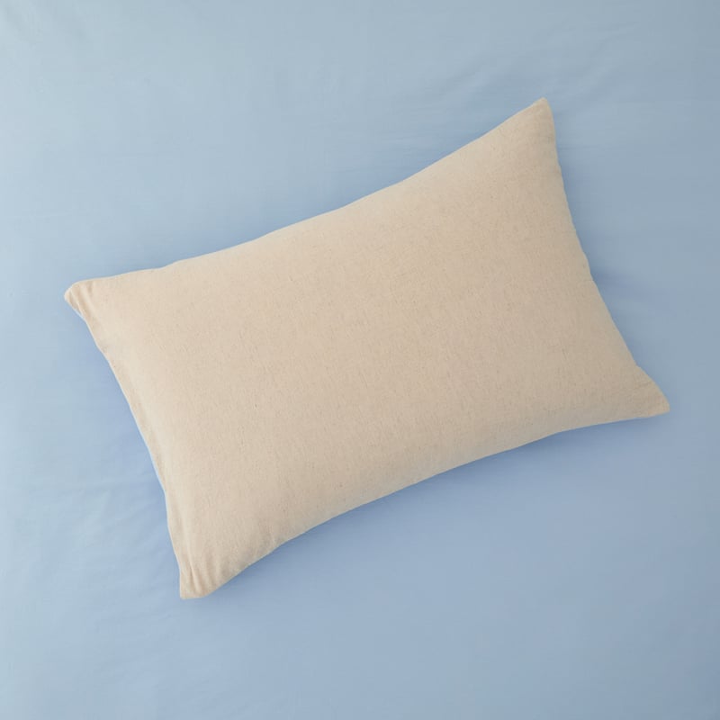Olsen Natural & Sky Blue Linen Cotton Quilt Cover Set