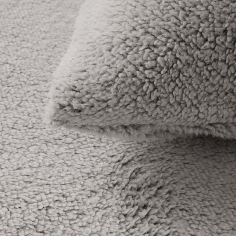 Sherpa Grey Marle Quilt Cover Set