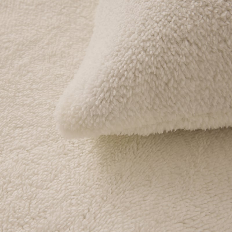 Sherpa Off White Quilt Cover Set