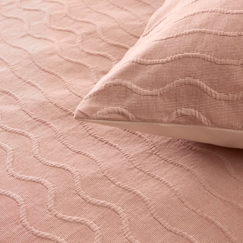 Marli Clay Matelasse Quilt Cover Set