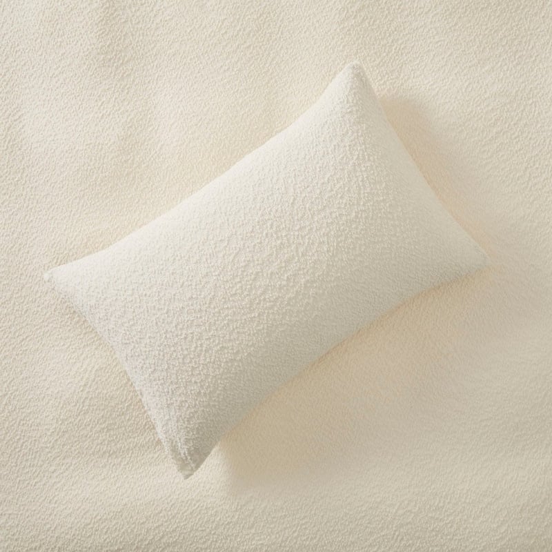 Bailey Boucle Off White Quilt Cover Set