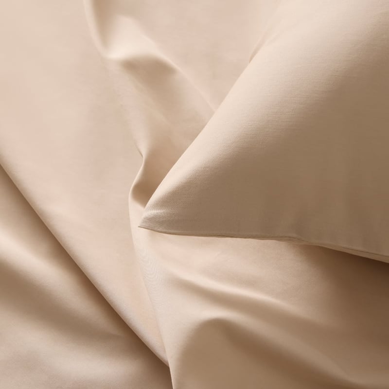 Cotton Sateen Natural Sheet Set
