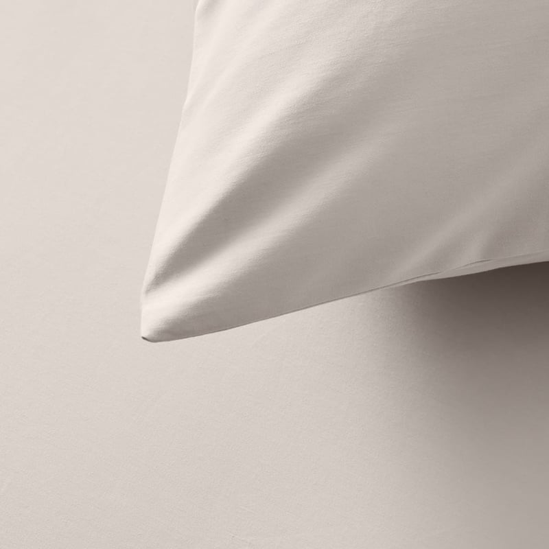 Cotton Sateen Silver Sheet Separates