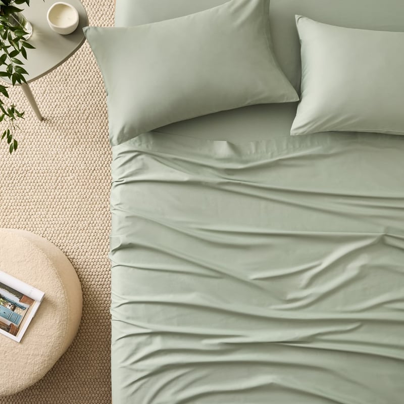 Cotton Sateen Stem Sheet Set