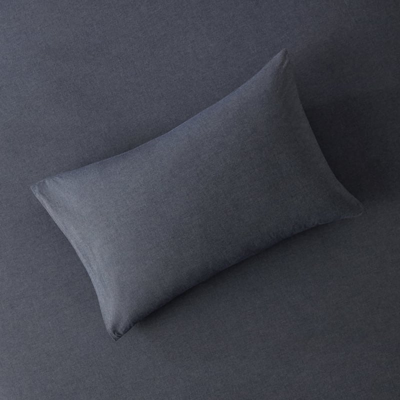 300TC Cotton Percale Navy Combo Sheet Set