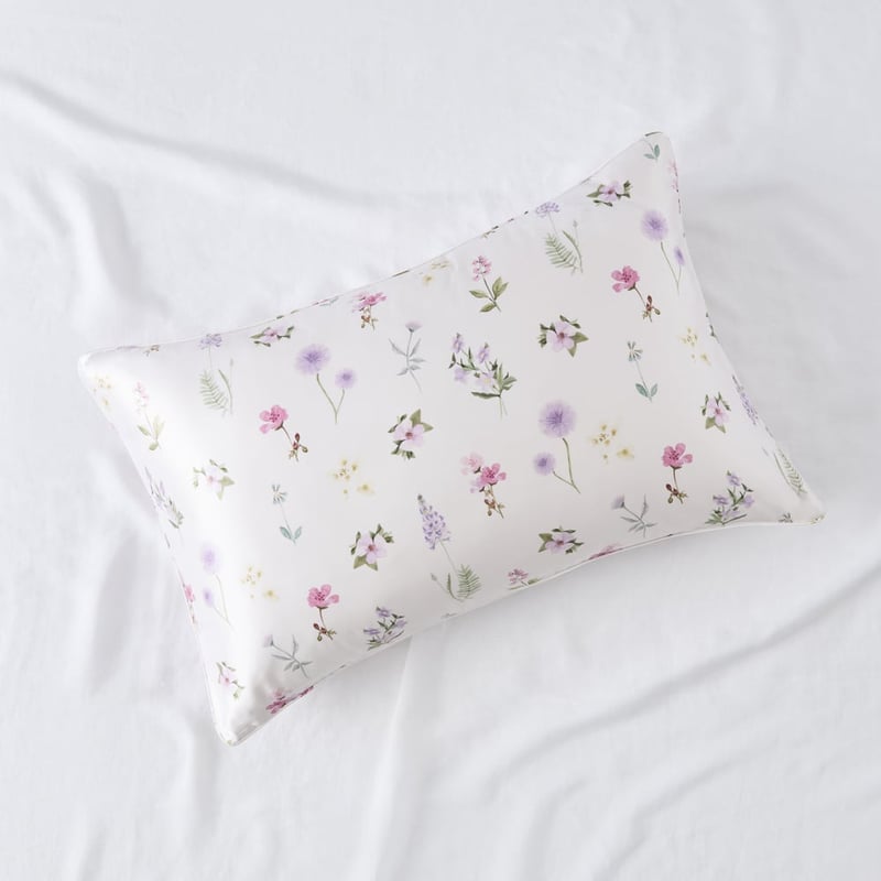 Pure Silk Audrey Floral Printed Pillowcase